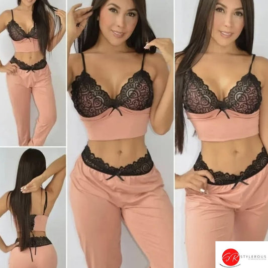 Pantalón terracota + blusa
